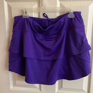 Athleta tennis skirt, XL, purple